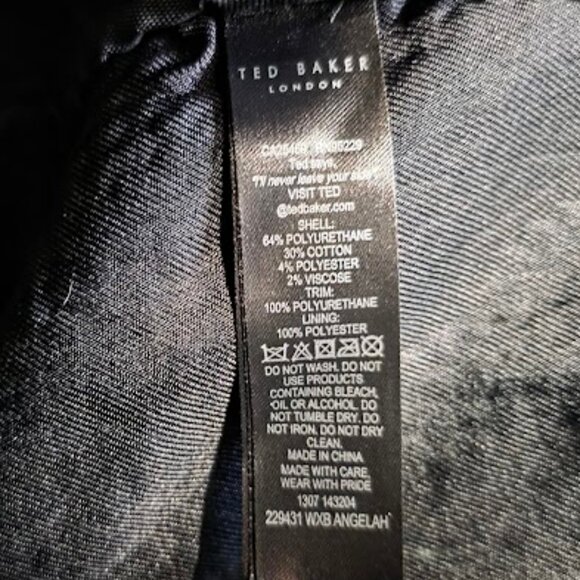 Ted Baker Woven Tote Bag with Pouch - Picture 14 of 16